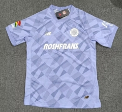 (S-4XL) 26-27 Deportivo Toluca FC Goalkeeper Purple Thailand Soccer Jersey AAA-5378