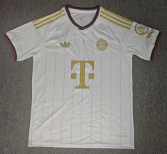 (S-4XL) 27-28 Bayern München Away White Thailand Soccer Jersey AAA-6850