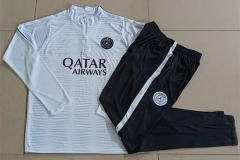 26-27 Jordan PSG White Ink jet Thailand Soccer Tracksuit-815