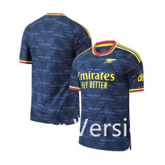 Without Brand Logo Player Version 26-27 Arsenal Away Royal Blue Thailand Soccer Jersey AAA-9031