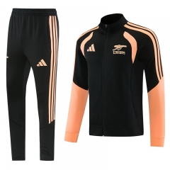 26-27 Arsenal Black Thailand Soccer Jacket Uniform-LH