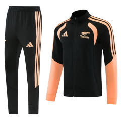 26-27 Arsenal Black Thailand Soccer Jacket Uniform-LH