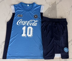 26-27 Napoli Laker Blue Thailand Soccer Vest Tracksuit-815