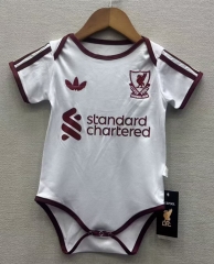26-27 Liverpool Away White Baby Soccer Uniform-5898