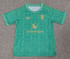 (S-4XL) 125th Anniversary Edition Manchester United Green Thailand Soccer Jersey AAA-6850