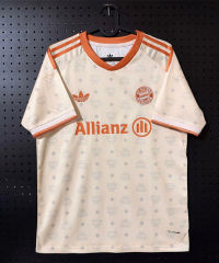 (S-4XL) 26-27 Joint Version Bayern München Khaki Thailand Soccer Jersey AAA