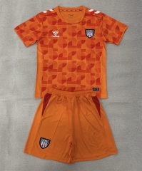 26-27 Sunderland AFC Goalkeeper Orange Soccer Uniform-AY