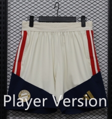 (S-3XL) Player Version 26-27 Bayern München Beige Thailand Soccer Shorts-888