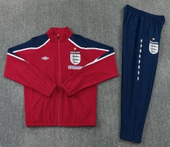 26-27 England Red Thailand Soccer Coat Uniform-2315