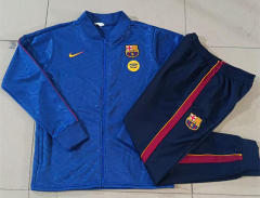 26-27 Steel seal Barcelona Color Blue Thailand Soccer Jacket Uniform-815