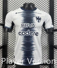 (S-4XL) Player Version 26-27 Monterrey Away White Thailand Soccer Jersey AAA-5982