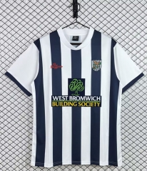 Retro Version 02-03 West Bromwich Albion Home Blue&White Thailand Soccer Jersey AAA-3257