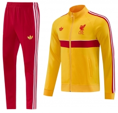 26-27 Liverpool Yellow Thailand Soccer Jacket Uniform-LH