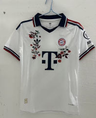 (S-4XL) 26-27 Embroidered Version Bayern München White Thailand Soccer Jersey AAA-0009