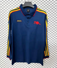 26-27 Arsenal Cyan LS Thailand Polo Shirt-2044