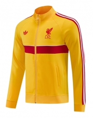 26-27 Liverpool Yellow Thailand Soccer Jacket -LH