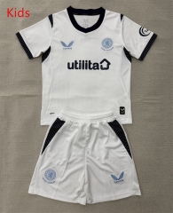 26-27 Middlesbrough Away White Kids/Youth Soccer Uniform-AY