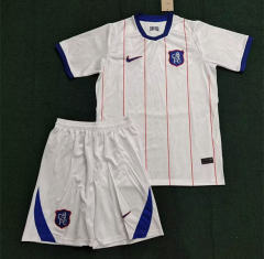 26-27 Chelsea 2nd Away White Soccer Uniform-3454