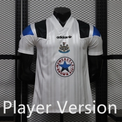 (S-3XL) Player Version 26-27 Retro Casual Version Newcastle United White Thailand Soccer Jersey AAA-888