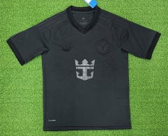 (S-4XL) 27-28 Inter Miami CF Away Black Thailand Soccer Jersey AAA-403