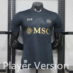 (S-3XL) Player Version 26-27 Special Version With Chip Version Napoli Black Thailand Soccer Jersey AAA-888