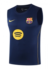 26-27 Barcelona Navy Blue Thailand Soccer Training Vest-418