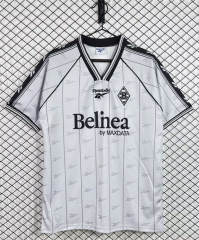 Retro Version 97-98 Borussia Mönchengladbach Home White Thailand Soccer Jersey AAA-3257