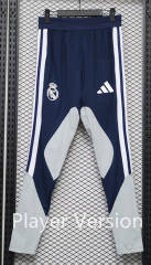 (S-3XL) Player Version 26-27 Real Madrid Blue&Grey Thailand Soccer Long Pants-888