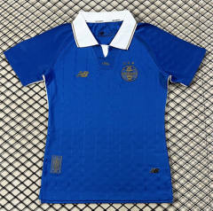 26-27 Grêmio FBPA 2nd Away Blue Thailand Women Soccer Jersey AAA-7995
