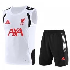 26-27 Liverpool White Thailand Soccer Training Vest Uniform-418