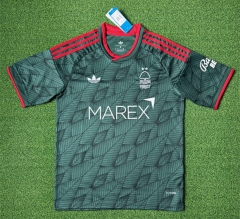 (S-4XL) 26-27 Nottingham Forest Away Green Thailand Soccer jersey AAA-403