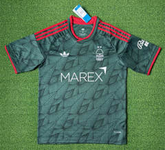 (S-4XL) 26-27 Nottingham Forest Away Green Thailand Soccer jersey AAA-403