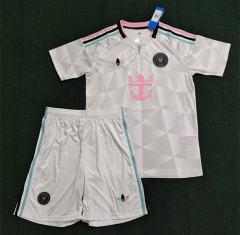 26-27 Inter Miami CF 2nd Away White Soccer Uniform-3454