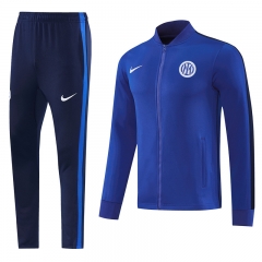 26-27 Inter Milan Color Blue Thailand Soccer Jacket Uniform-LH