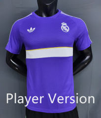 (S-3XL) Player Version 26-27 Retro Version Real Madrid Purple Thailand Soccer Jersey AAA-9926