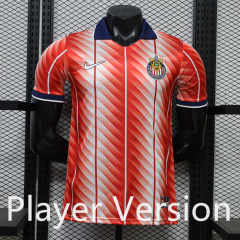 (S-3XL) Player Version 26-27 Retro Casual Version Deportivo Guadalajara Red&White Thailand Soccer Jersey AAA-888