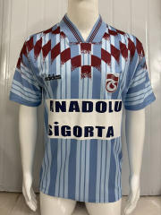 Retro Version 94-95 Trabzonspor 2nd Away Blue Thailand Soccer Jersey AAA-3932