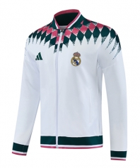26-27 Real Madrid White Thailand Soccer Jacket-LH