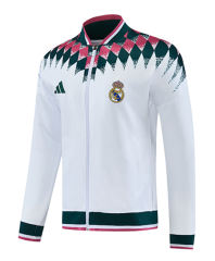 26-27 Real Madrid White Thailand Soccer Jacket-LH