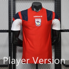 (S-3XL) Player Version 26-27 Retro Casual Version Arsenal Red Thailand Soccer Jersey AAA-888