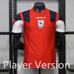 (S-3XL) Player Version 26-27 Retro Casual Version Arsenal Red Thailand Soccer Jersey AAA-888