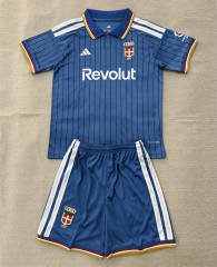 26-27 Como Home Blue Soccer Uniform-AY