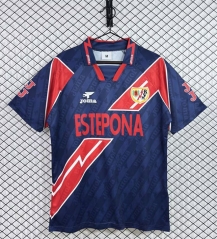 Retro Version 95-96 Rayo Vallecano Away Royal Blue Thailand Soccer Jesrey AAA-3257