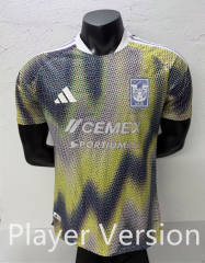 (S-3XL) Player Version 26-27 Tigres UANL 3rd Away Green&Grey Thailand Soccer Jersey AAA-5668