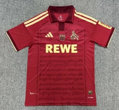 (S-4XL) 26-27 Special Version FC Köln Red Thailand Soccer Jersey AAA-8025