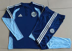 26-27 Ajax Royal Blue Thailand Soccer Tracksuit-815