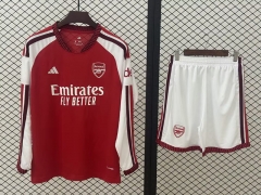 26-27 Arsenal Home Red LS Soccer Uniform-709