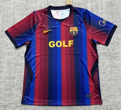 (S-4XL) 26-27 Joint Version Barcelona Home Red&Blue Thailand Soccer Jersey AAA-4506