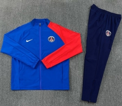 26-27 PSG Blue Thailand Soccer Coat Uniform-2315