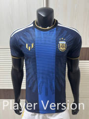 Player Version 26-27 Commemorative Edition Argentina Royal Blue Thailand Soccer Jersey AAA-9812